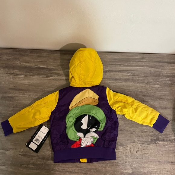 MEMBERS ONLY Toddler’s Marvin the Martian Bomber Jacket - Picture 2 of 8